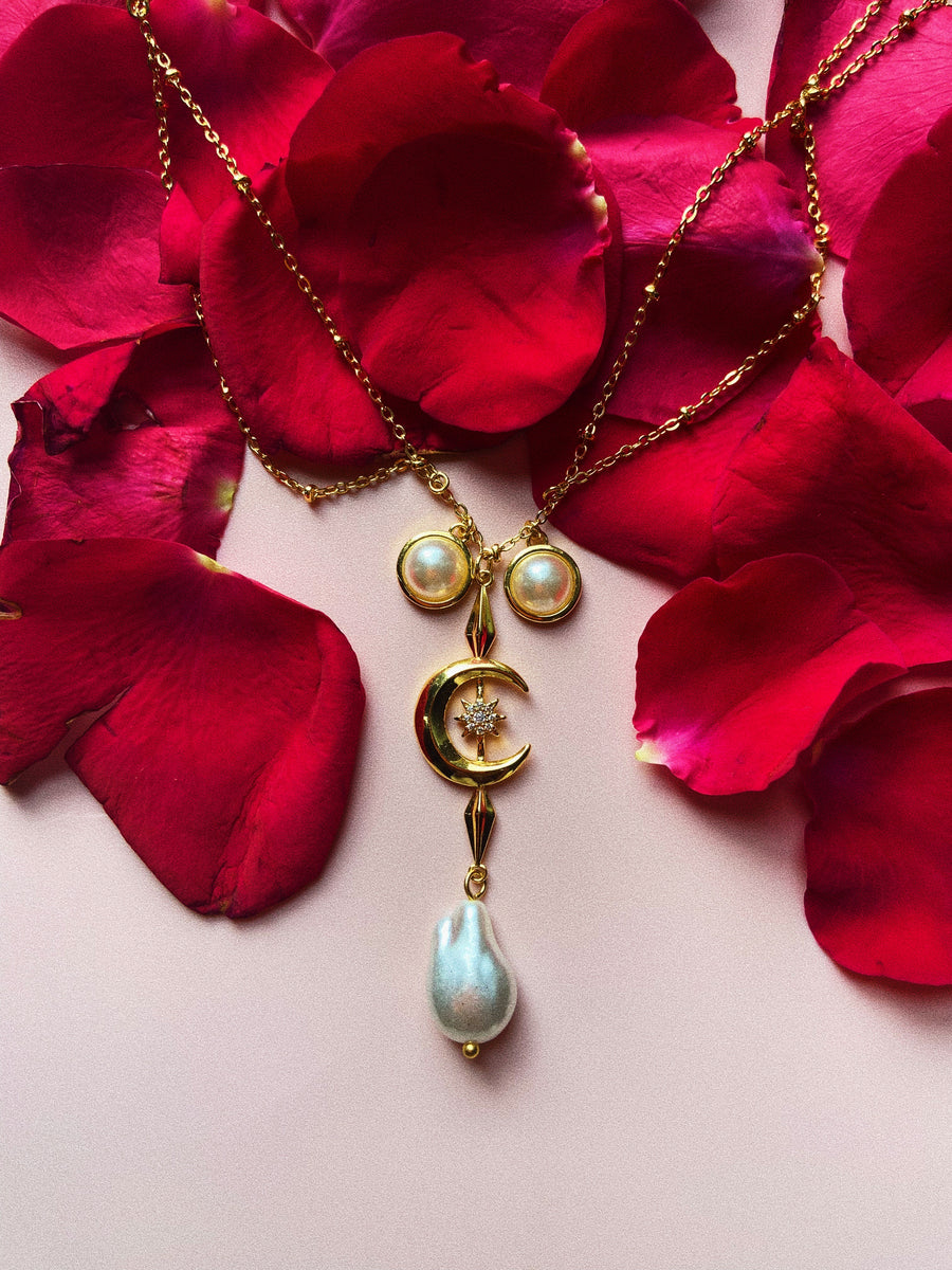 Opulent Pearl Necklace - Milgo Awad