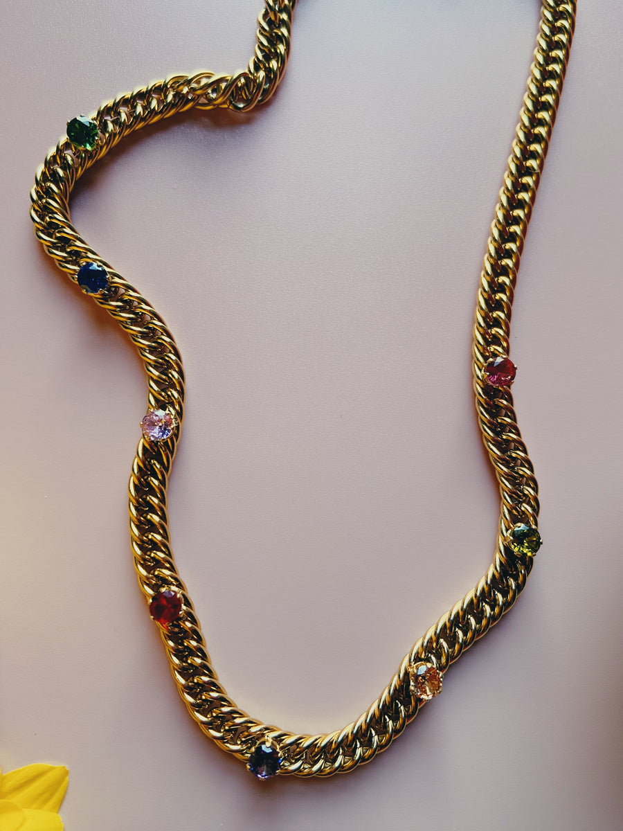Sahara Gold Necklace - Milgo Awad