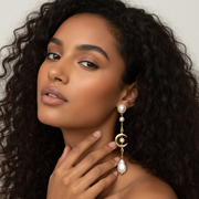 pearl earrings - Milgo Awad