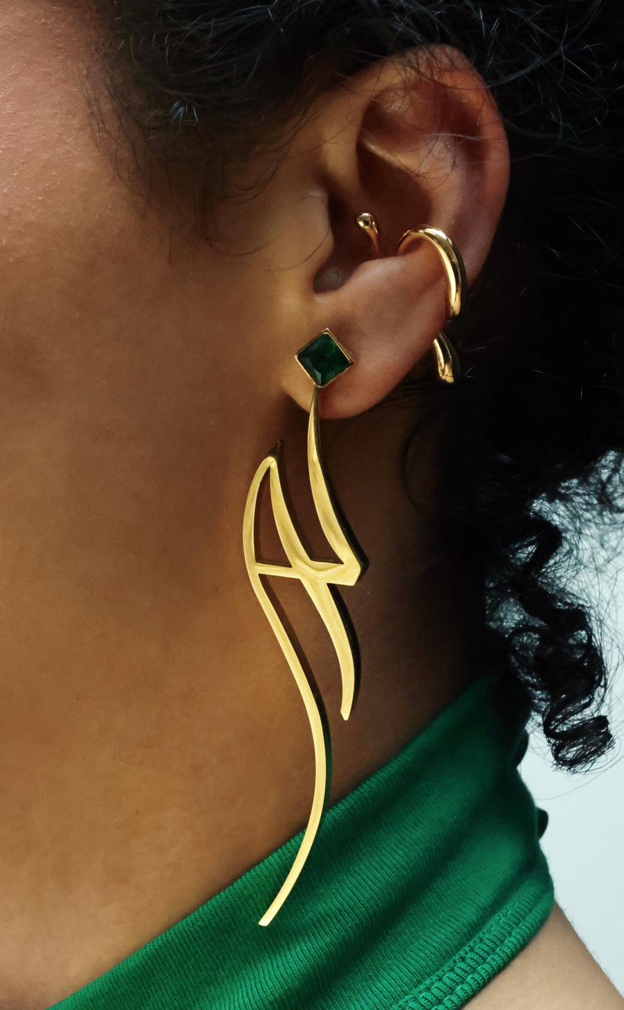 Nur Earring Gold